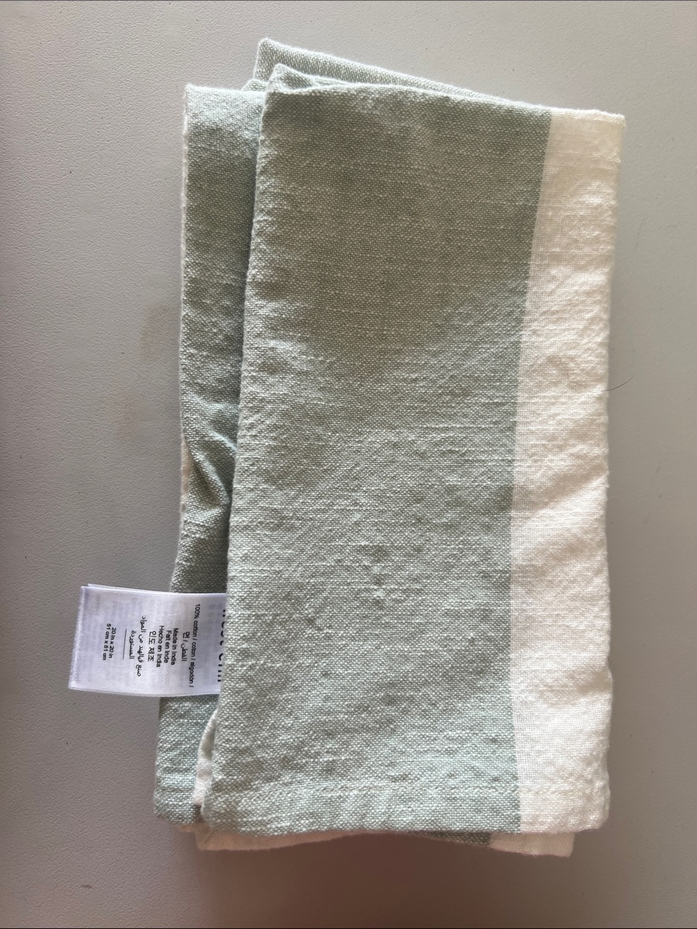 West Elm Cotton Napkins